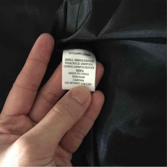 Military inspired coat small - Picture 3 of 3