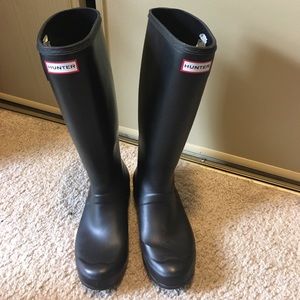 Hunter rain boots