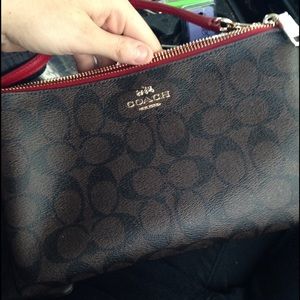 Coach wristlet and matching coin wristlet