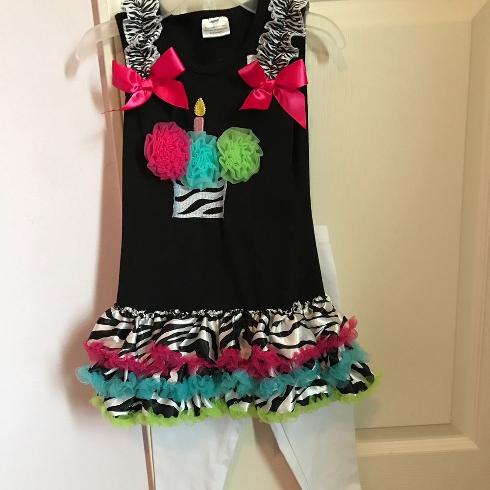 Lil girl birthday outfit