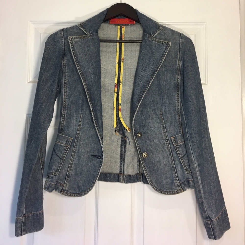 Fitted Jean Jacket