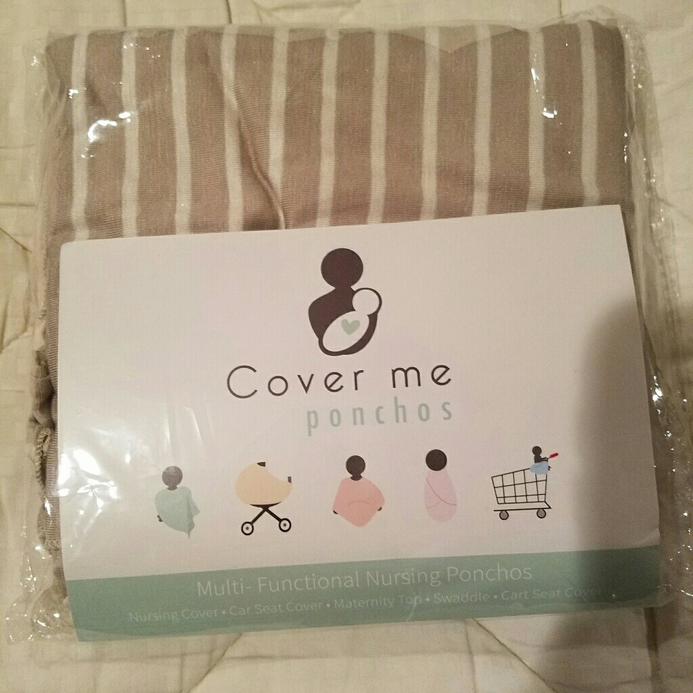 NWT - Cover me poncho multi use cover