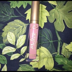Too Faced Melted Matte lipstick in Child Star