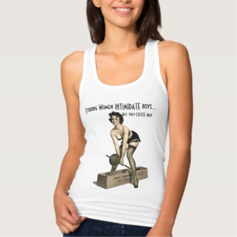 Strong 💪 Women Pinup tank top