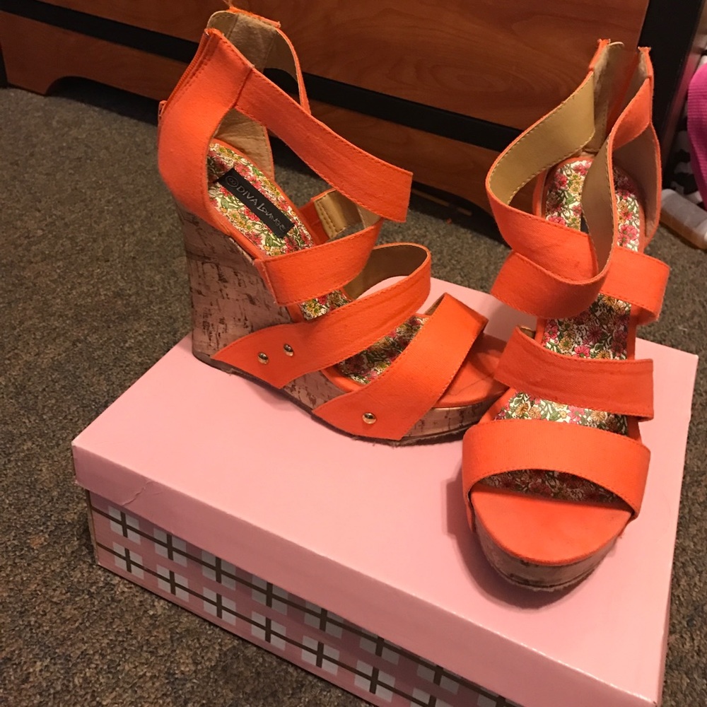 Orange wedges