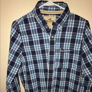 Hollister long sleeve button up