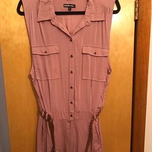 Plus size romper from Charlotte Russe.
