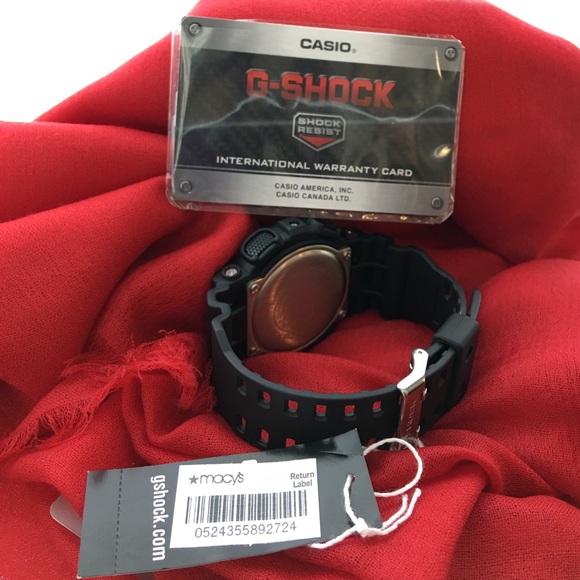 Black w/ Rose gold G-Shock watch