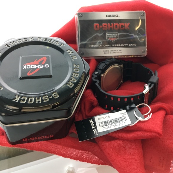 Black w/ Rose gold G-Shock watch