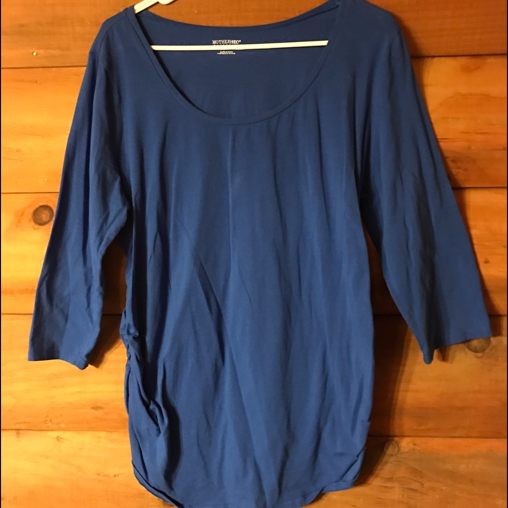 Royal Blue Motherhood Maternity tee