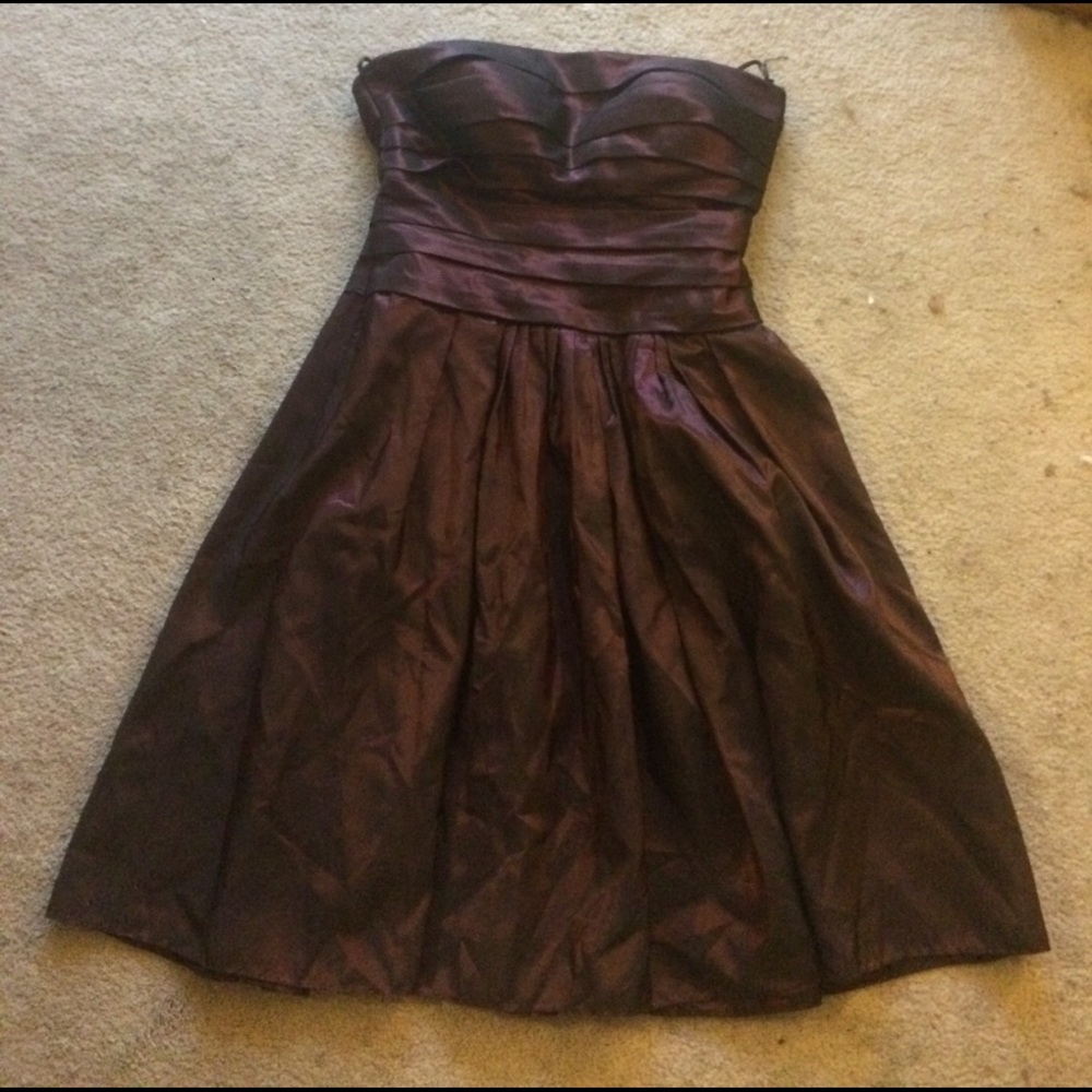 Burgundy homecoming/prom dress