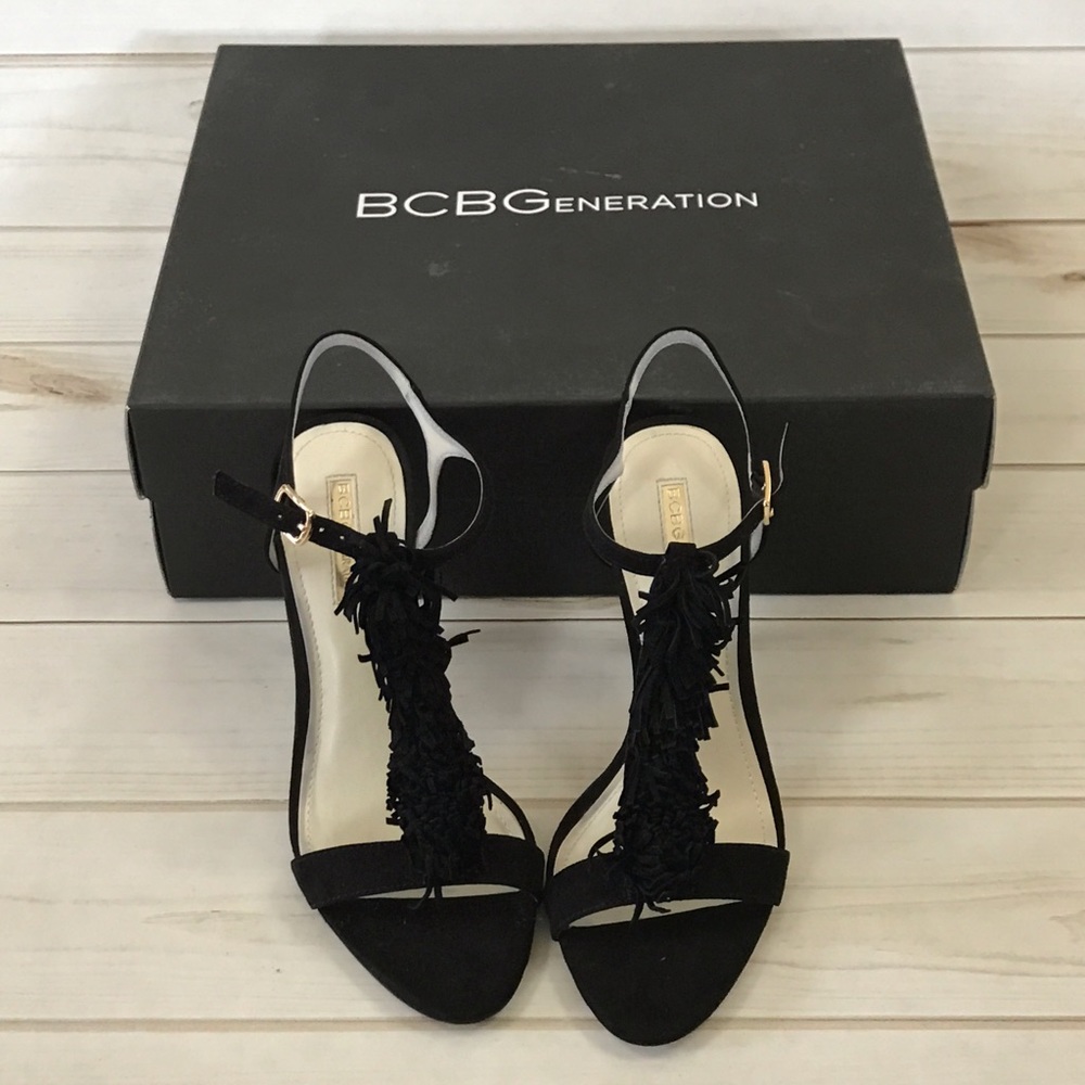 Bcbgeneration Clue Suede Ankle-High Leather Pump - Picture 4 of 5