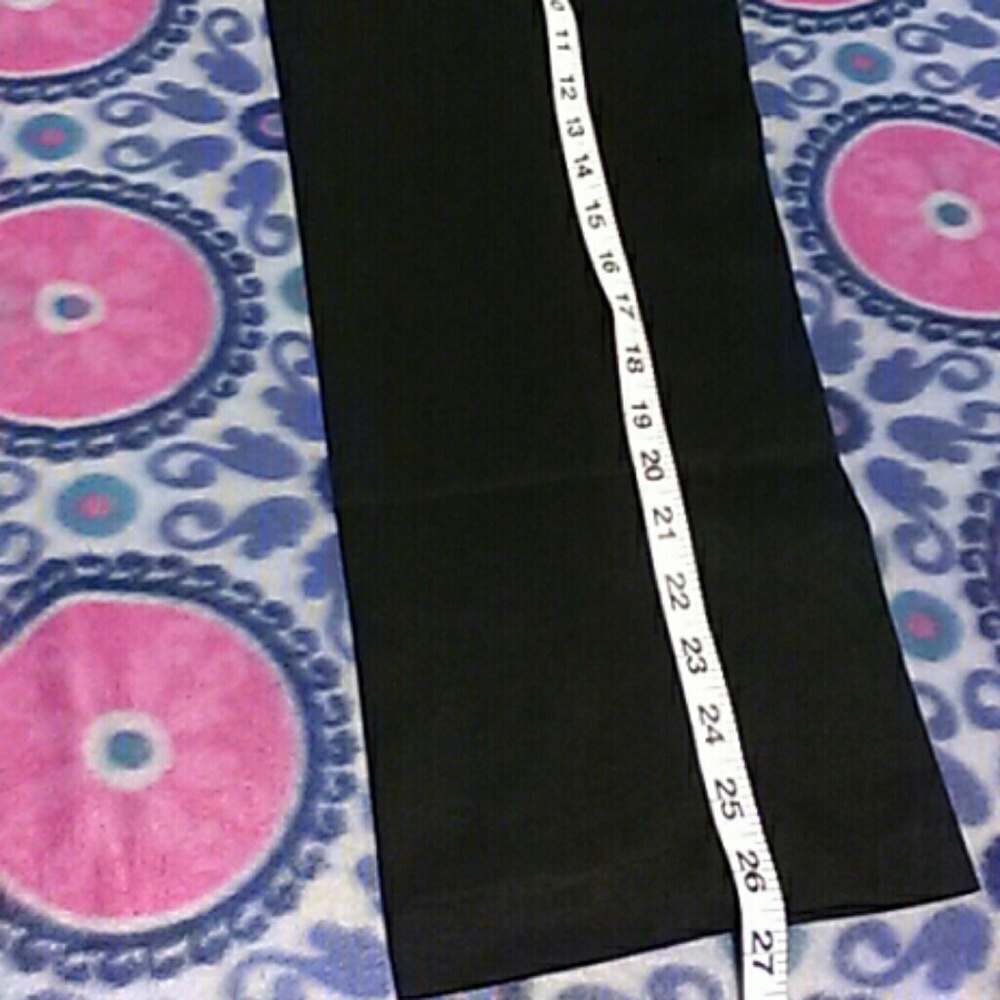 Flat front slacks