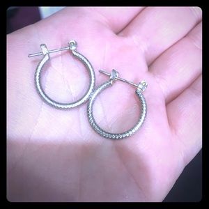 Sterling Silver hoop earrings