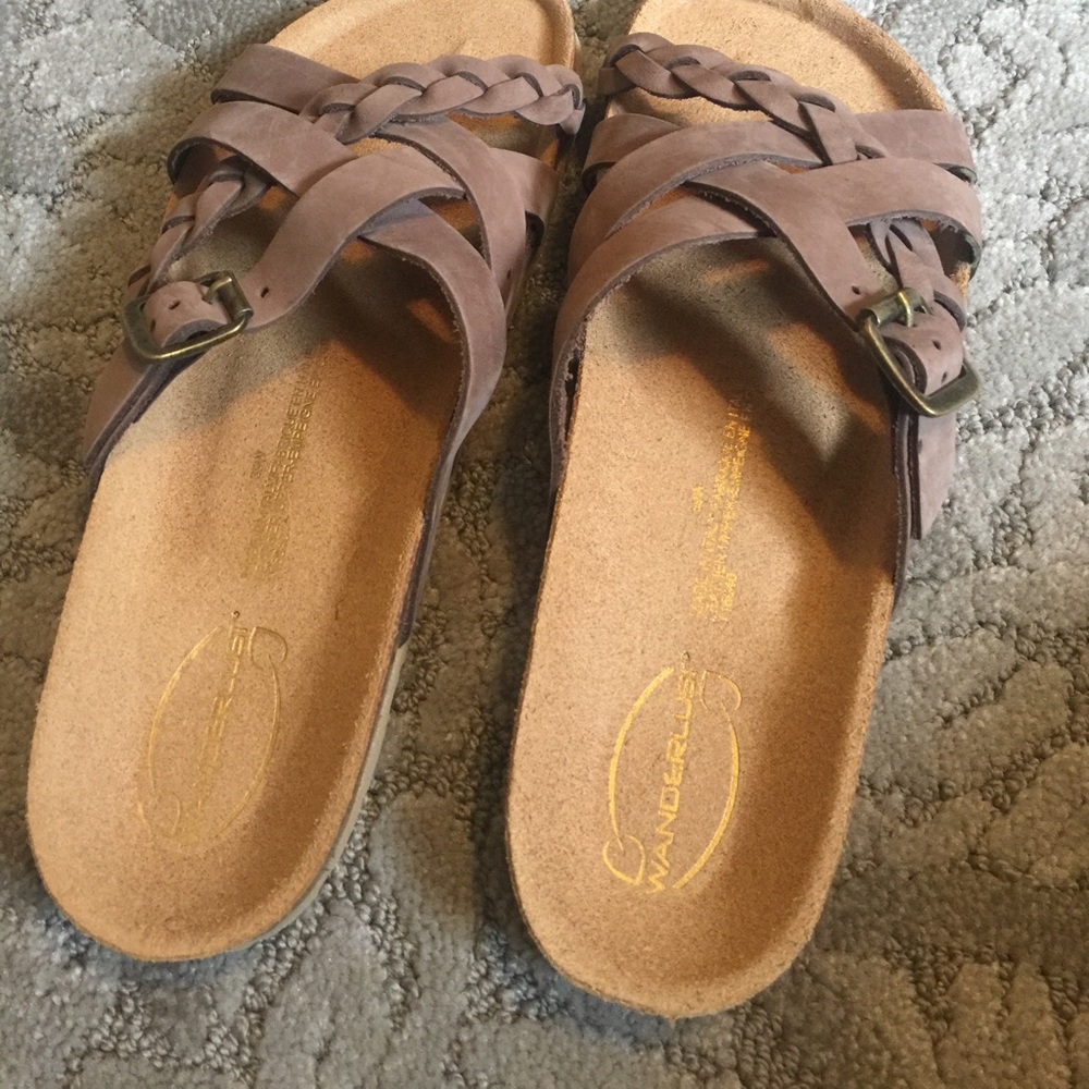 Birkenstock look alike sandals