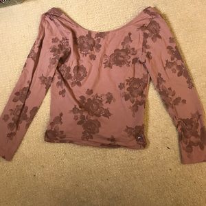 AE Tight Floral shirt