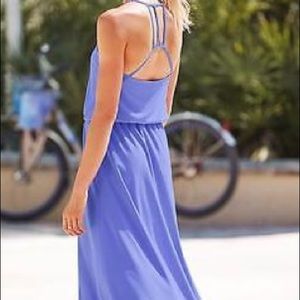 Athleta Novella Dress Baja Blue, size 4