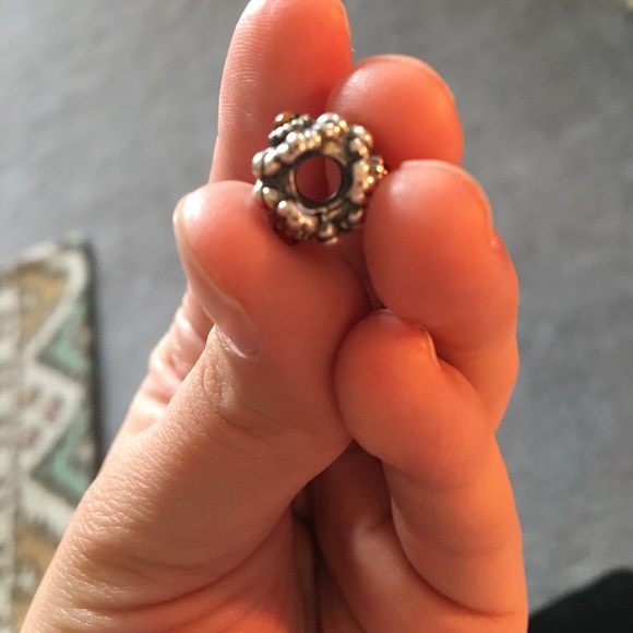 Floral pandora bracelet charm - Picture 2 of 3