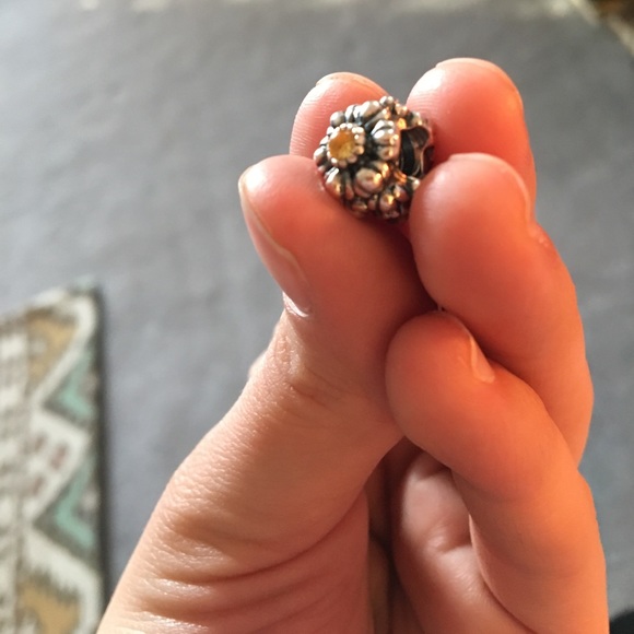 Floral pandora bracelet charm - Picture 3 of 3