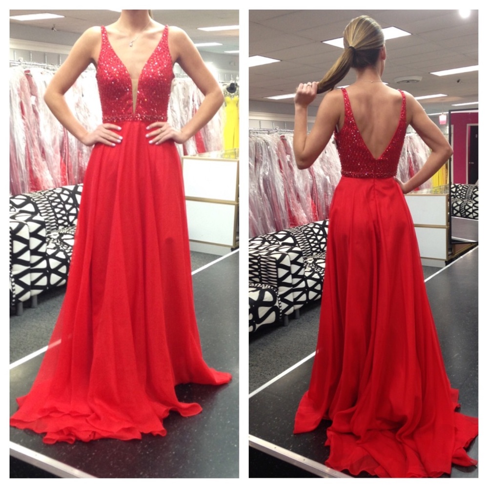Red Gown