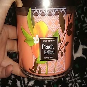 Peach Bellini Bath & Body Works Candle