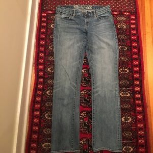 Madewell 29x32 Straight Leg Jean