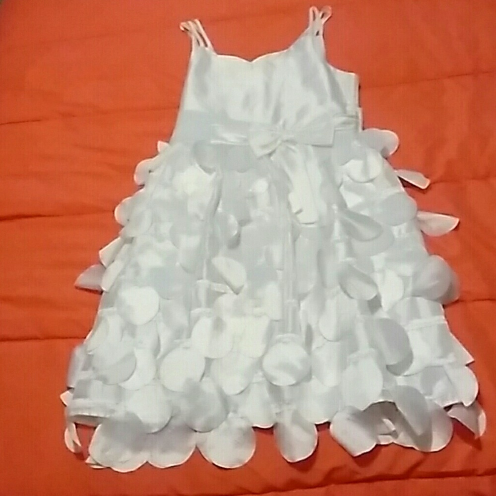 An all classic white Easter dress