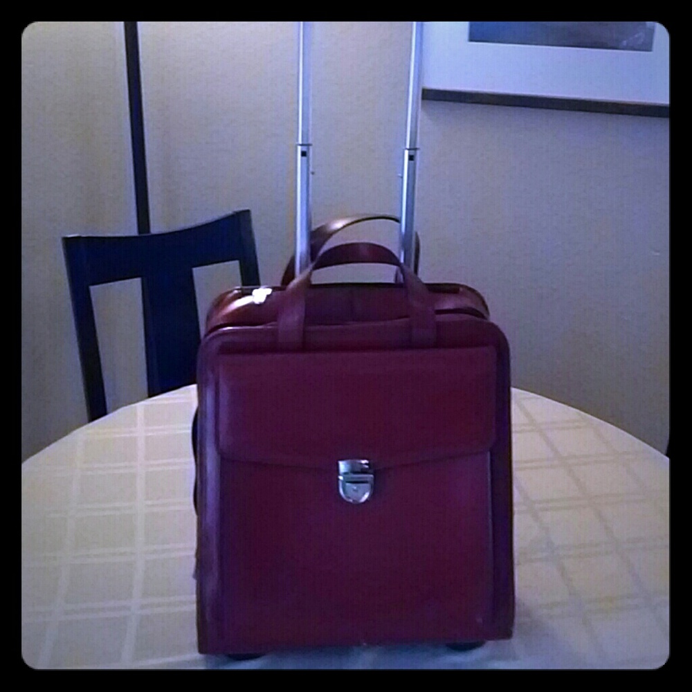 Jack George rolling computer case