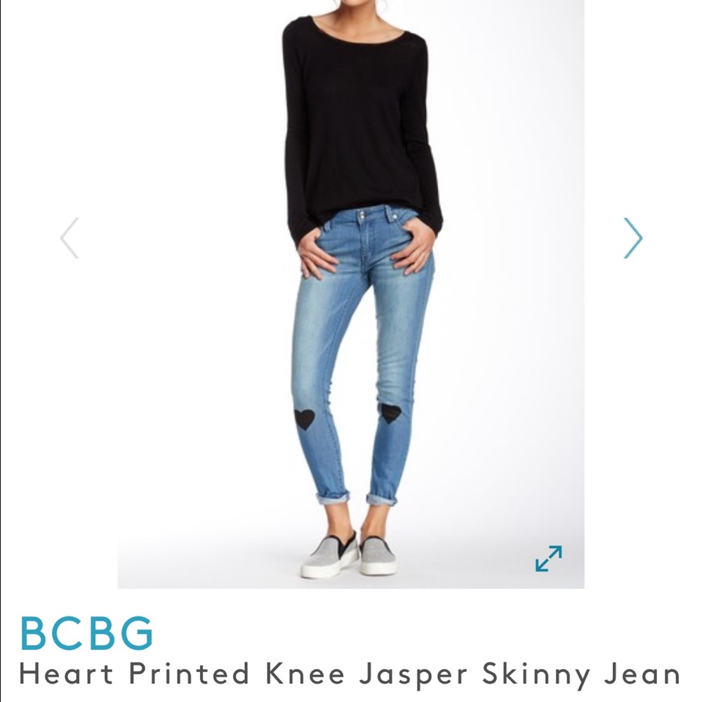 SOLD!! BCBGENERATION + SEVENTEEN JASPER HEART KNEE