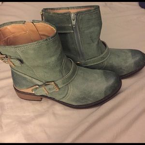Mossimo Supply Co. Green Combat Boots