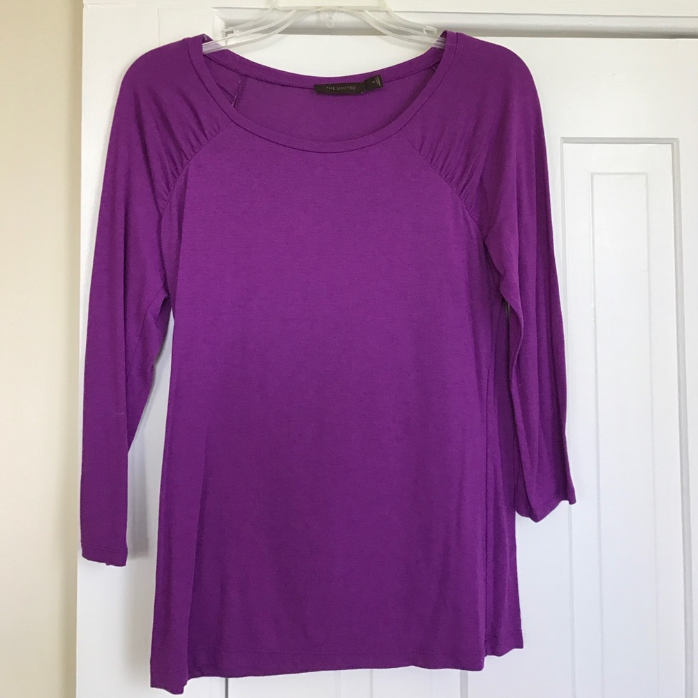 🌺The Limited magenta purplish Medium Top