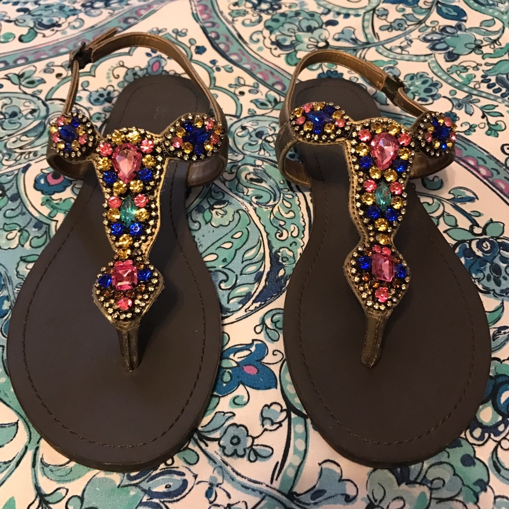 BCBGeneration Crystal Sandals