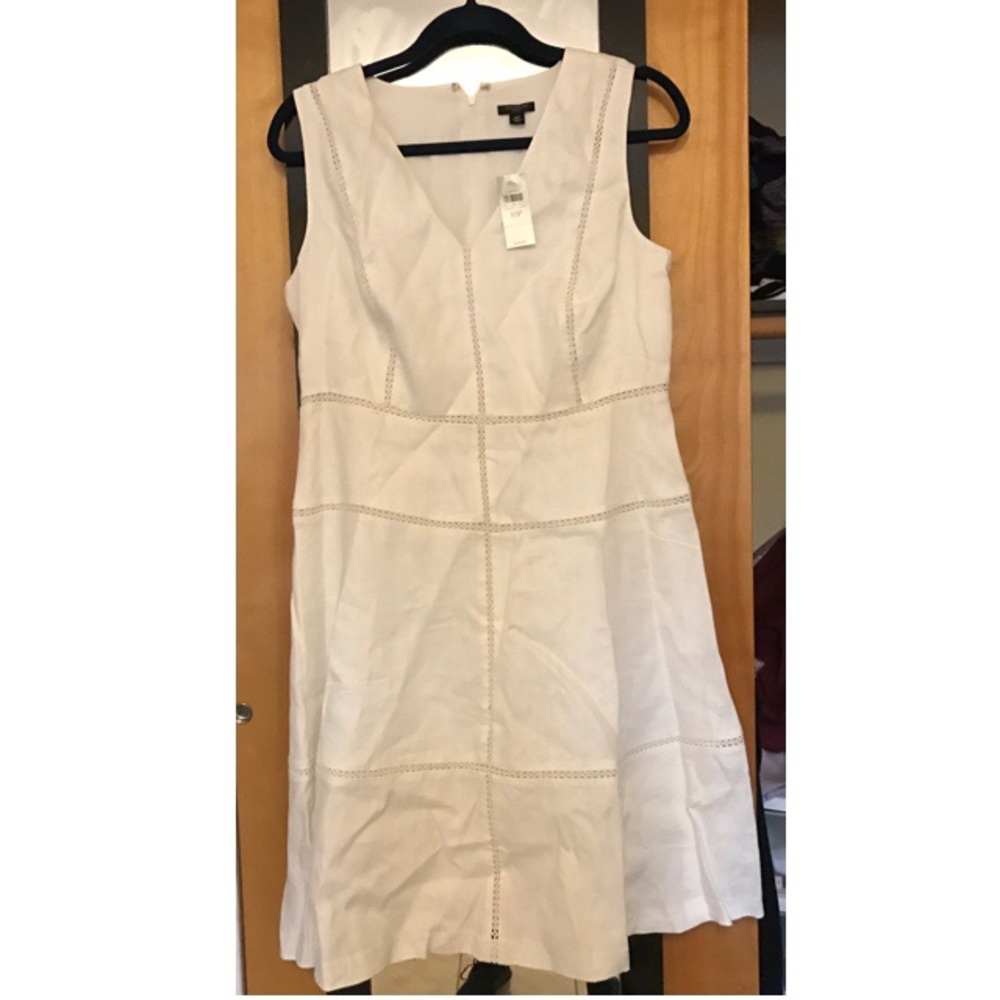 Never worn white Ann Taylor summer dress!