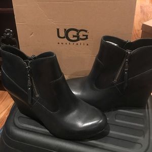 New in box UGG Black Booties