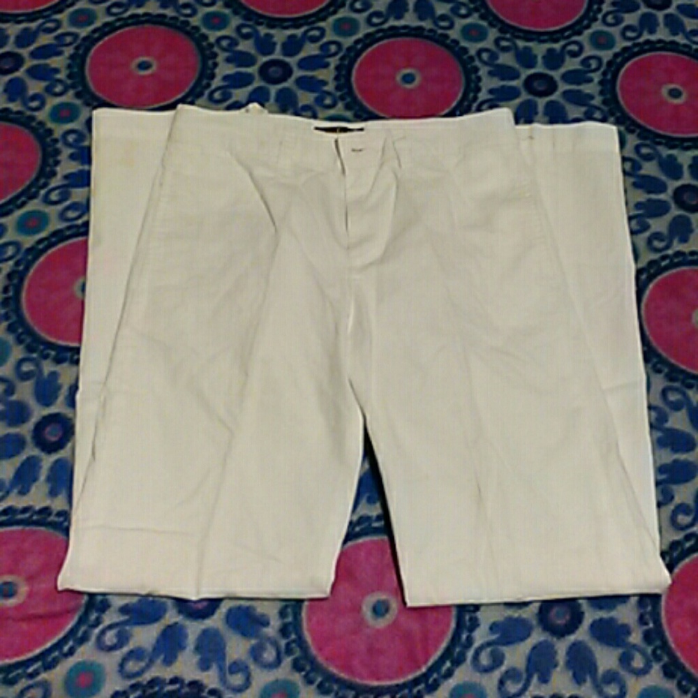 White Polo Pants
