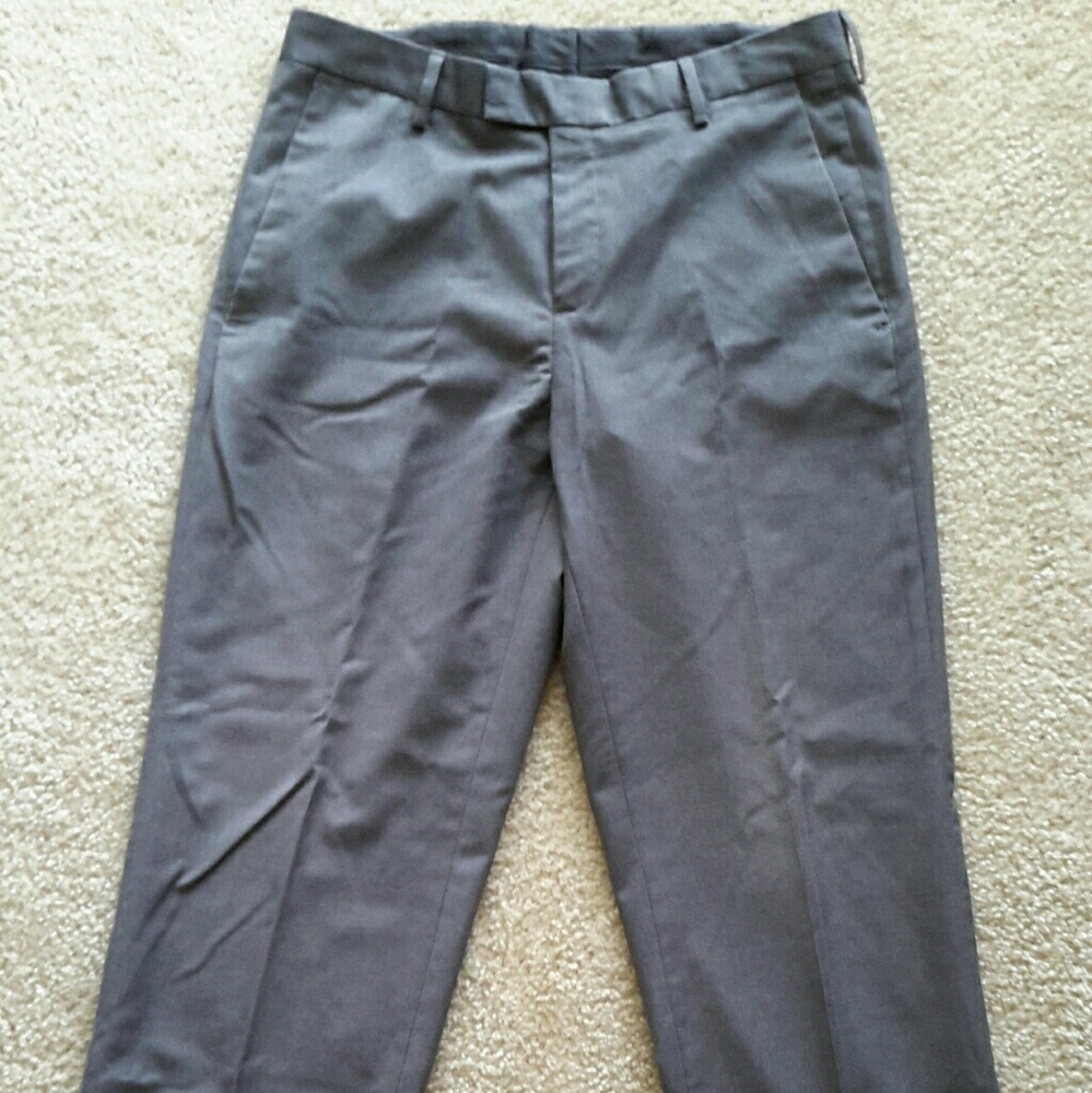 Men's Gray Dress Pants