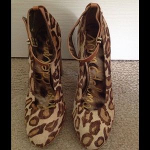 Sam Edelman cheetah high heels
