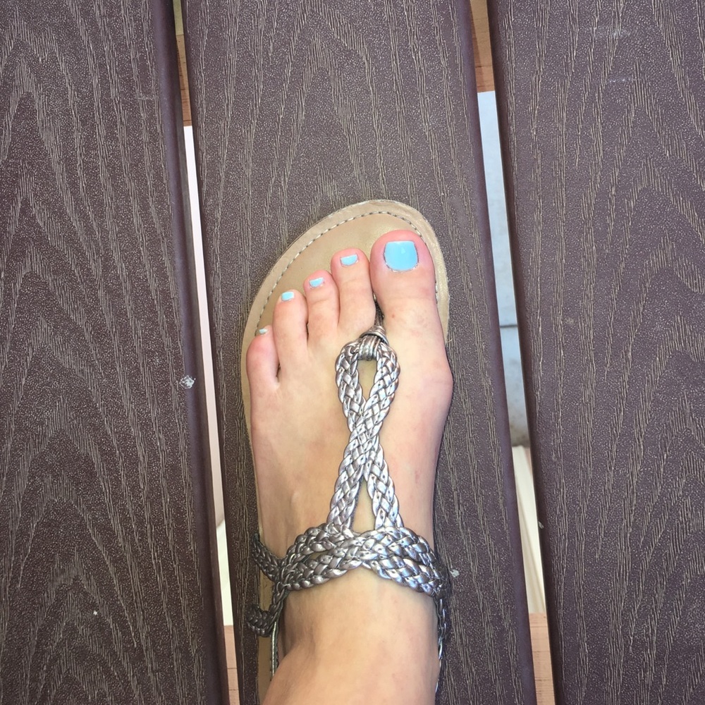 Women's woven sandals 7.5 - Picture 2 of 2