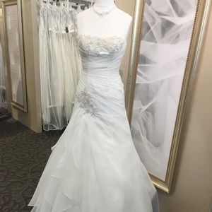 💍Wedding Dress💍 Ivory chiffon NWT