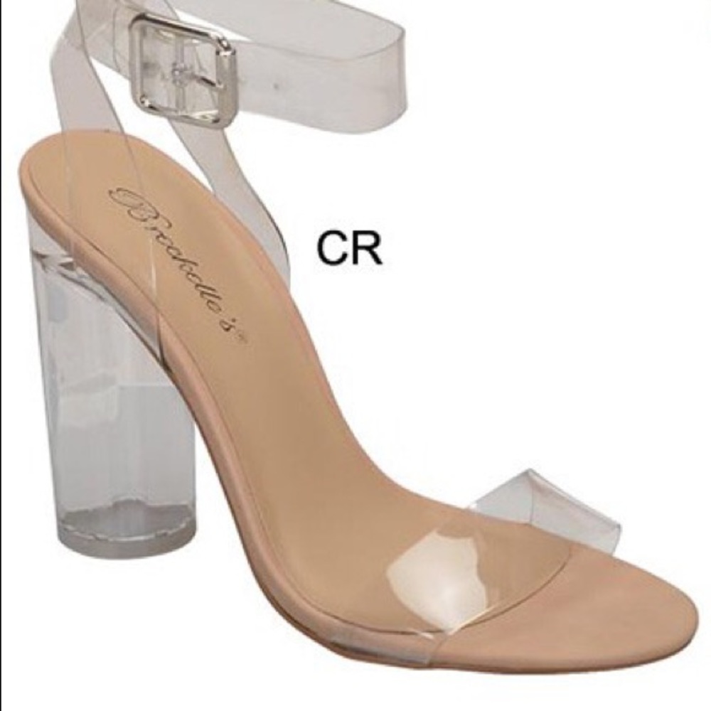 Smoke clear sexy heel - Picture 3 of 5