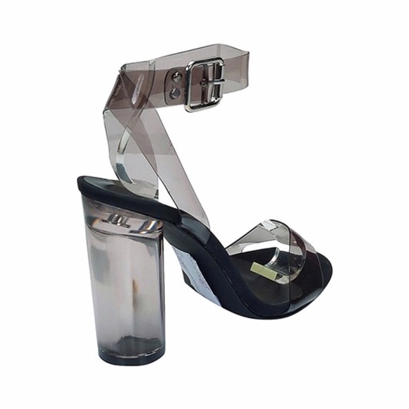 Shoes - Smoke clear sexy heel