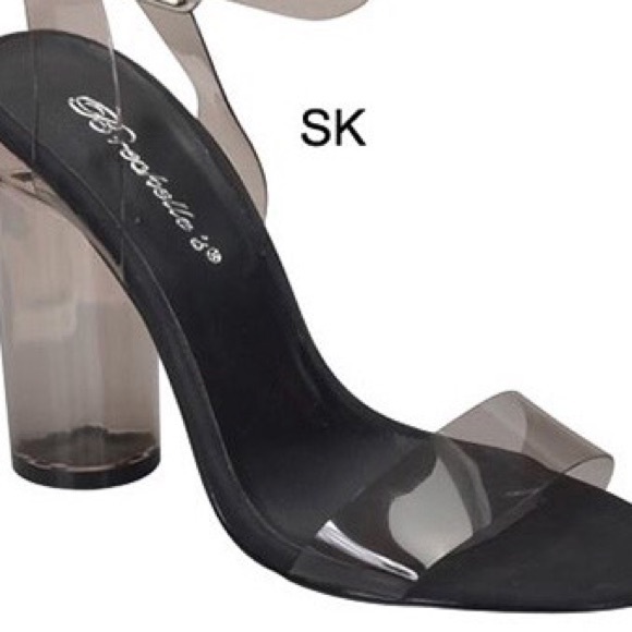 Smoke clear sexy heel - Picture 2 of 5
