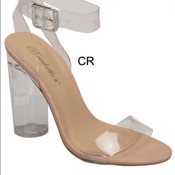 Smoke clear sexy heel - Picture 3 of 5