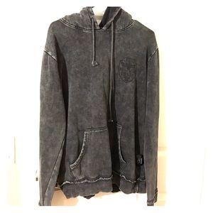 Black & grey washed sweater