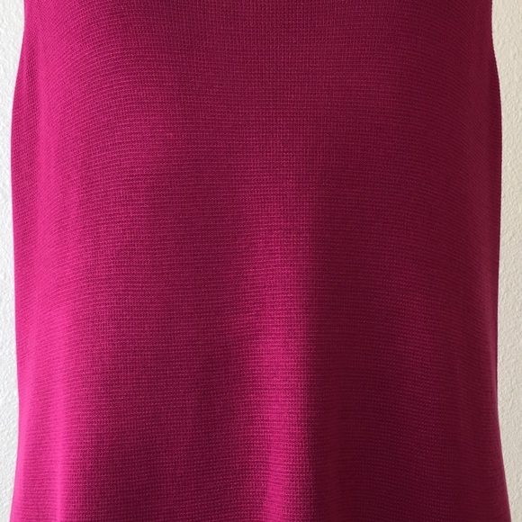 BANANA REPUBLIC CROSS BACK PINK SWEATER TANK TOP - Picture 4 of 5