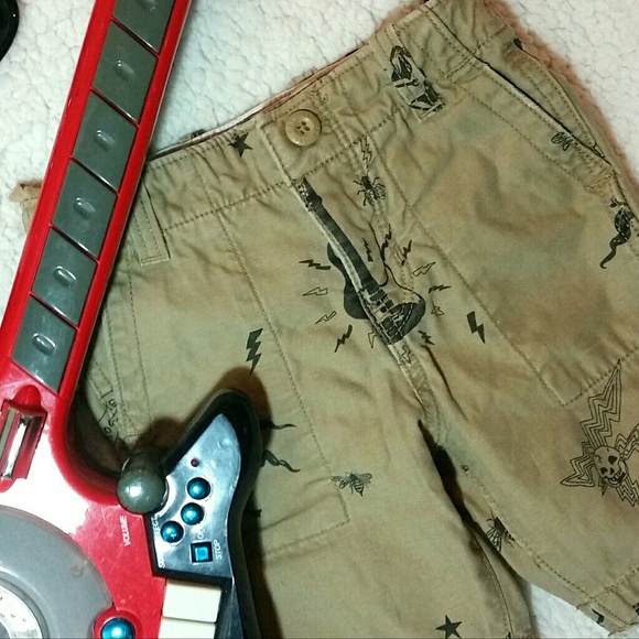 GAP Rockstar Khaki Shorts Rockers Stand Together 3 - Picture 12 of 13