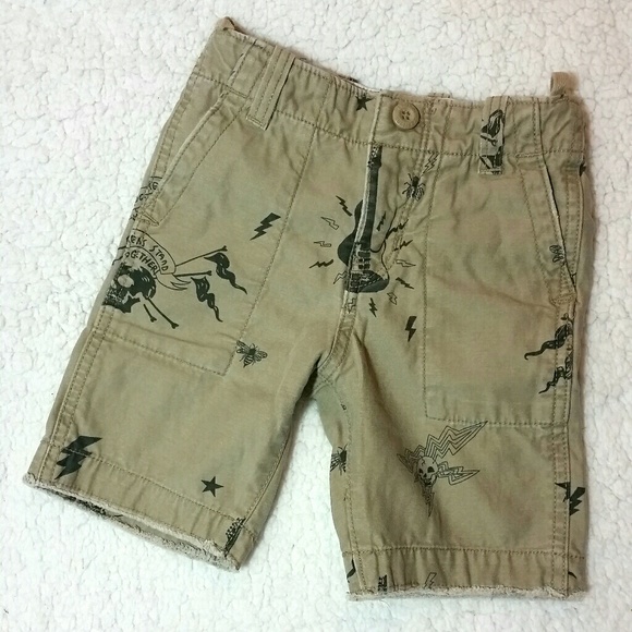 GAP Rockstar Khaki Shorts Rockers Stand Together 3 - Picture 9 of 13