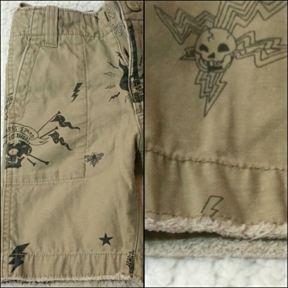 GAP Rockstar Khaki Shorts Rockers Stand Together 3 - Picture 13 of 13