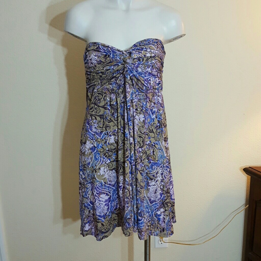 Vox beige, blue and purple size M