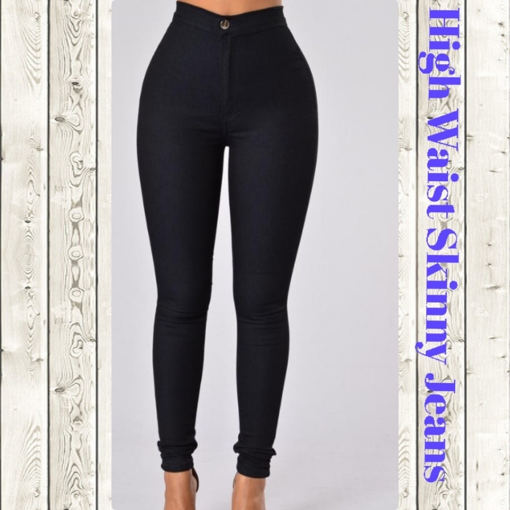 NWT Fashion Nova High Waist Jeans - Picture 1 of 4